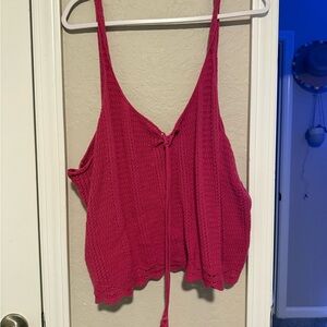 Old Navy Women's Fuchsia Knit Camisole